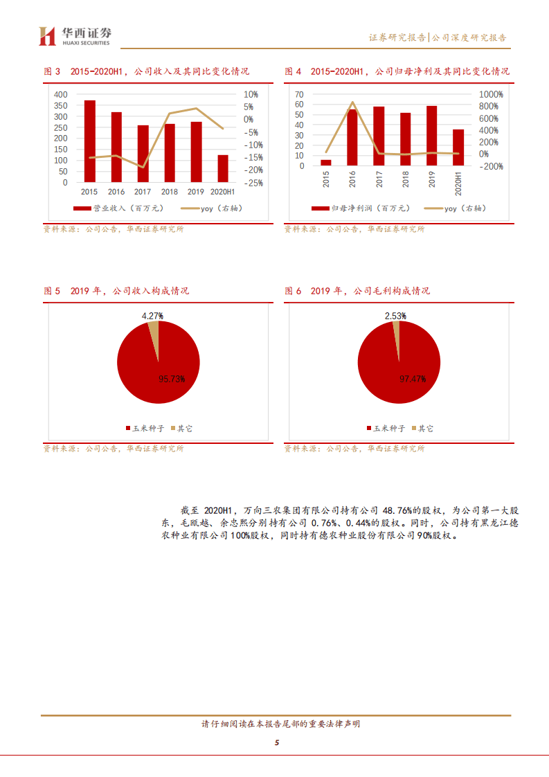 万向德农-玉米种业有望回暖，静待公司利润释放-20200926.pdf 第5页
