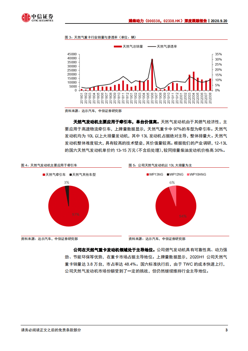 潍柴动力-深度跟踪报告：国六发动机渐入佳境，下半年经营全面改善-20200920.pdf 第6页
