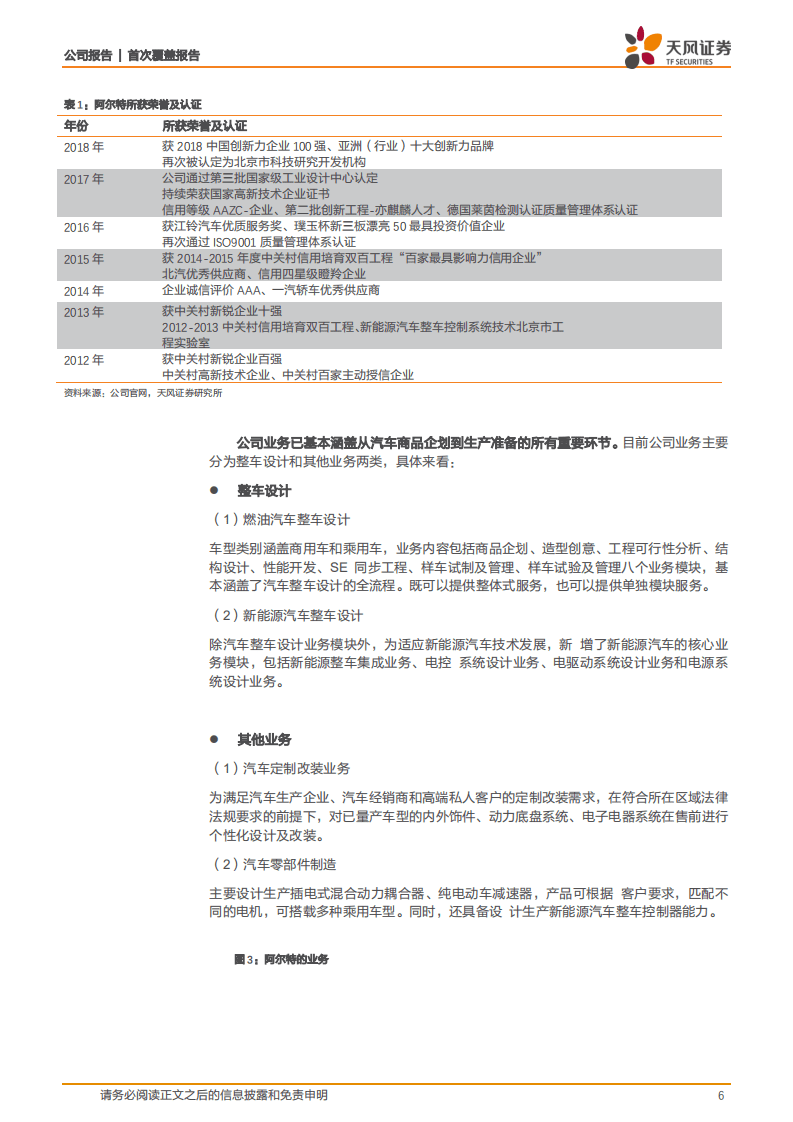 阿尔特-中国领先独立汽车设计商，设计推动核心零部件产业化放量-20200903.pdf 第6页
