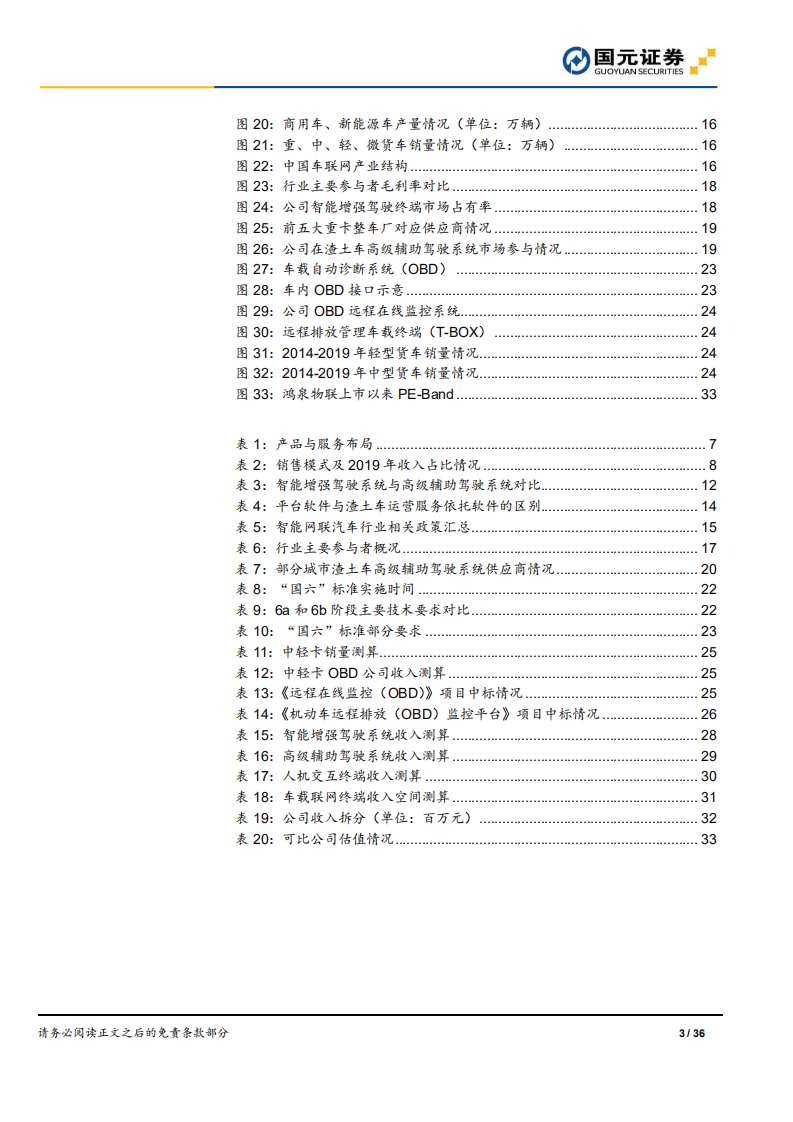 鸿泉物联-辅助驾驶先驱，掘金国六蓝海-20200920.pdf 第3页
