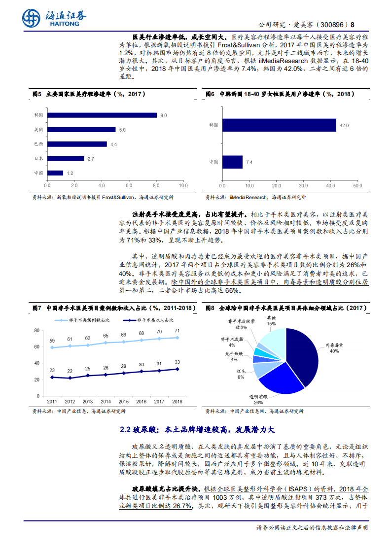 爱美客-公司研究报告：医美龙头持续推新，先发优势显著-20200927.pdf 第8页