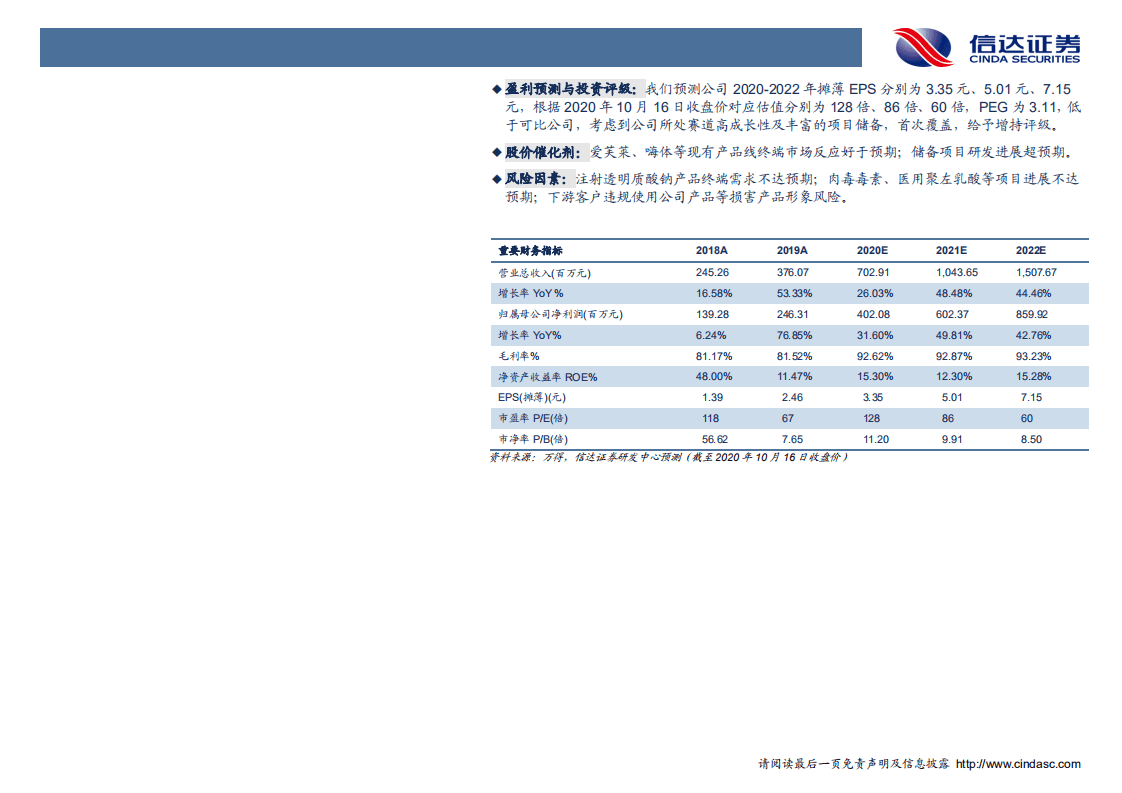 爱美客-深度报告：医美龙头标杆，乘行业东风腾飞-20201019.pdf 第3页