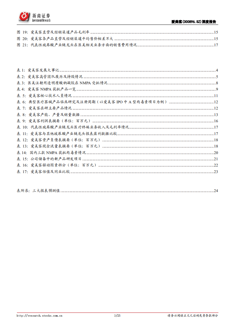 爱美客-首次覆盖：注射医美领域先驱，丰富产品矩阵尽享行业红利-20201008.pdf 第3页