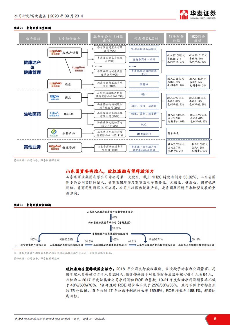 鲁商发展-布局玻尿酸产业链，转型大健康生态圈-20200923.pdf 第6页