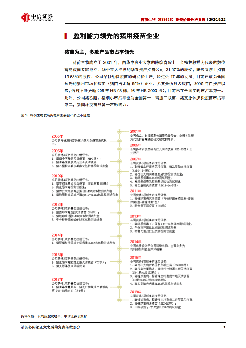 科前生物-投资价值分析报告：研发力和销售力双强的猪用市场苗龙头-20200922.pdf 第5页
