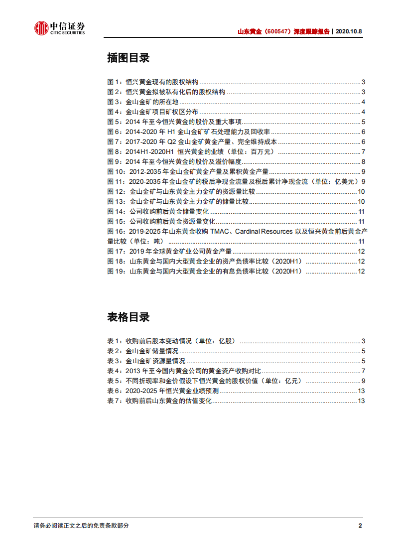 山东黄金-深度跟踪报告：探金新疆，世界级金矿企业拓展资源版图-20201008.pdf 第3页