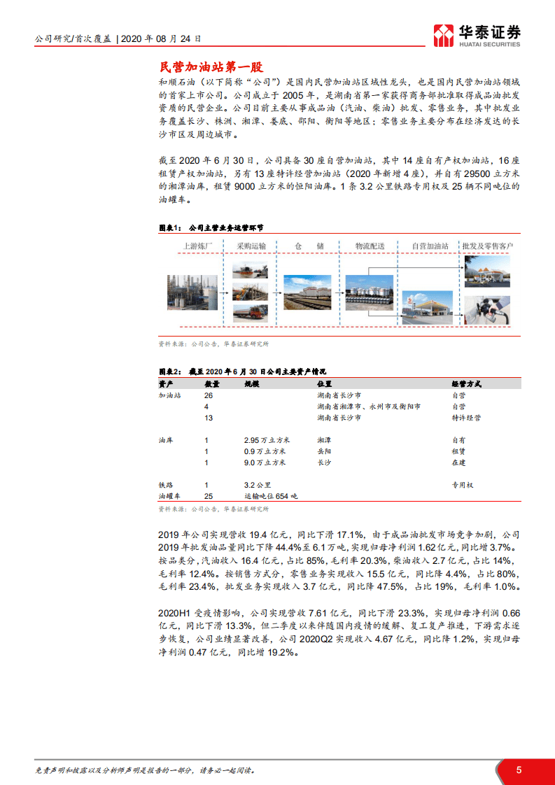 和顺石油-发展空间广阔的民营加油站先锋-20200824.pdf 第5页