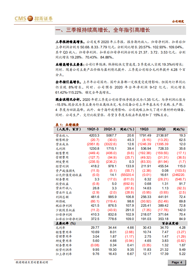 思源电气-业绩持续高增长，业务布局与管理水平能支撑成为大企业-20201018.pdf 第4页
