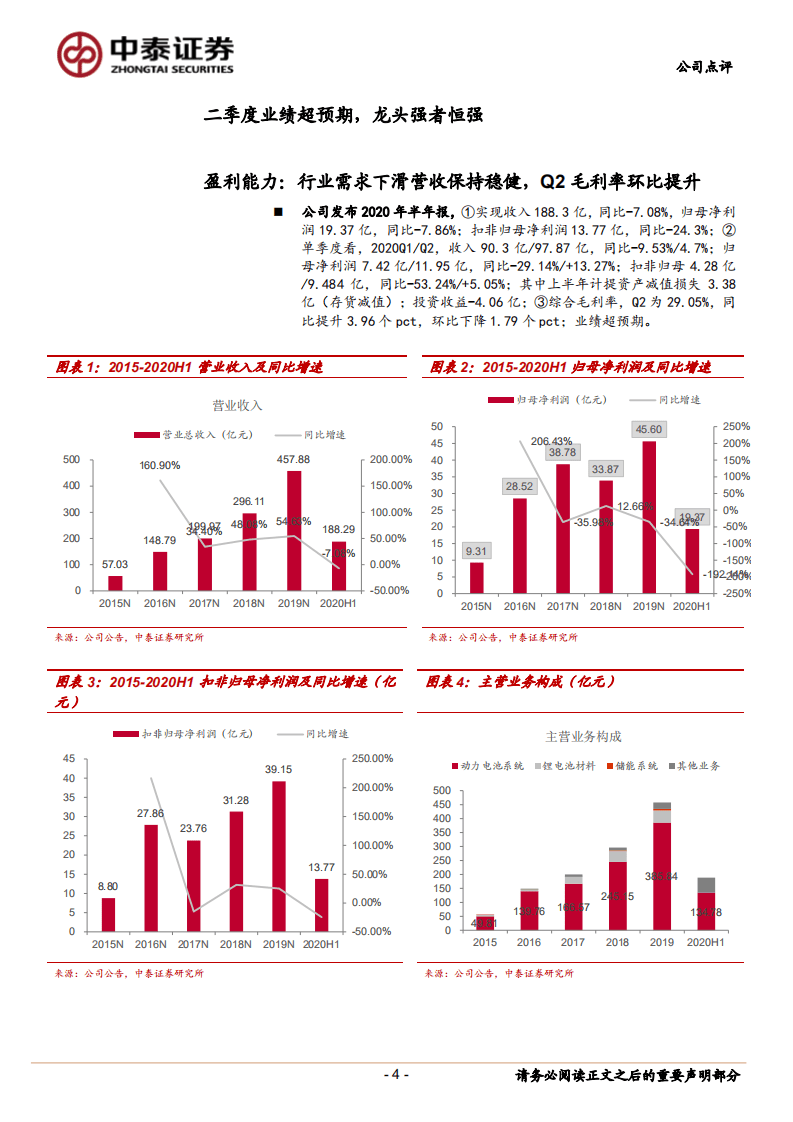 宁德时代-全球锂电龙头地位凸显，业绩超预期-20200827.pdf 第4页