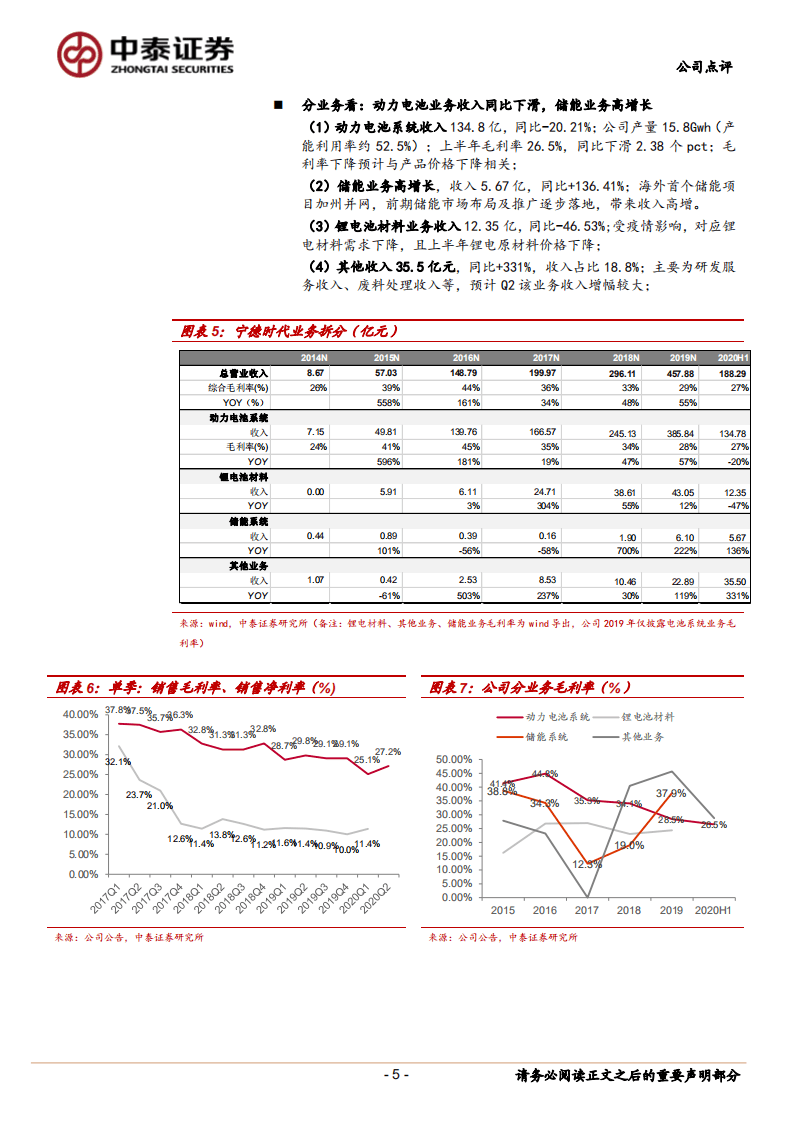 宁德时代-全球锂电龙头地位凸显，业绩超预期-20200827.pdf 第5页
