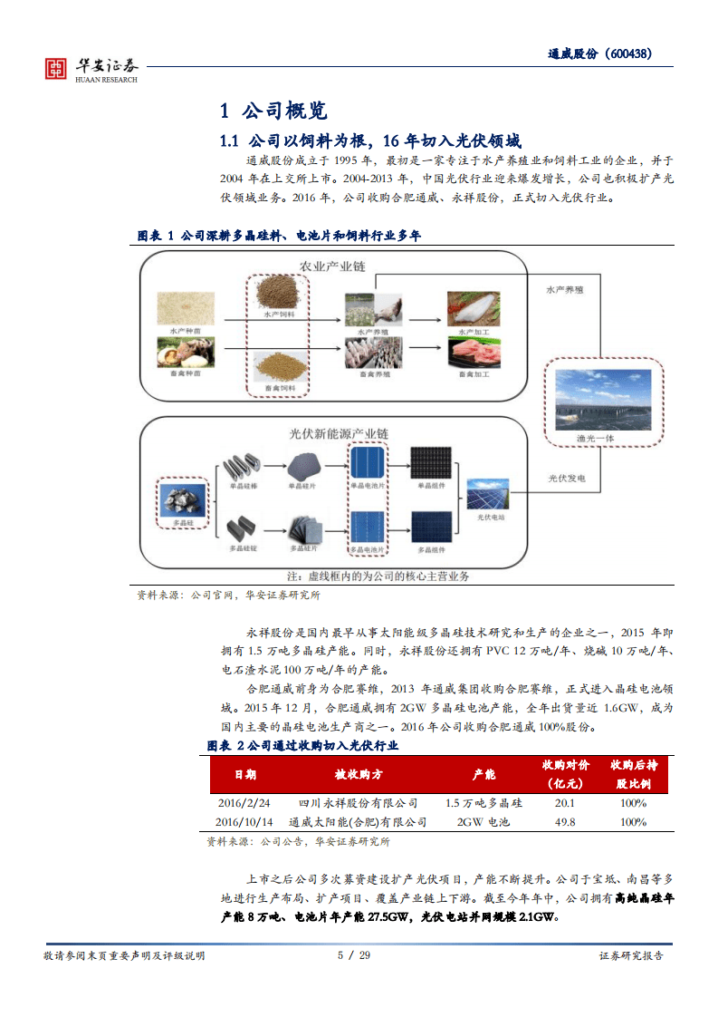 通威股份-硅料电池片双料龙头，低成本加速扩张-20200809.pdf 第5页