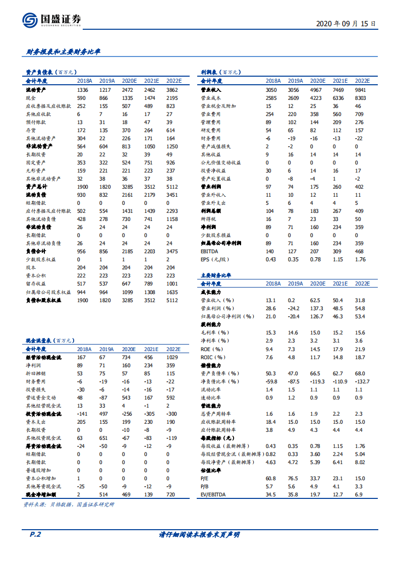 新日股份-首次覆盖报告：电动两轮高景气，渠道+产品助力公司加速扩张-20200915.pdf 第2页