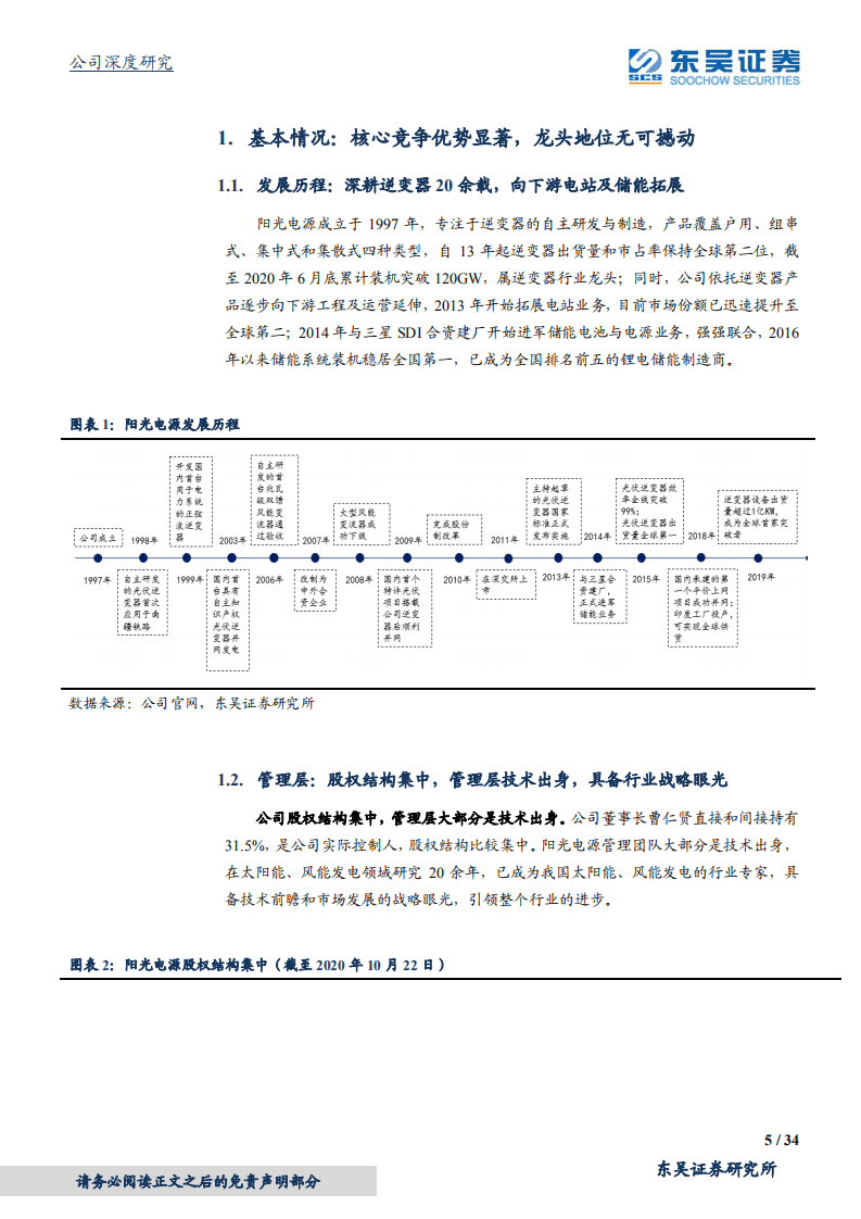 阳光电源-清洁能源转换，全球领跑者-20201023.pdf 第5页