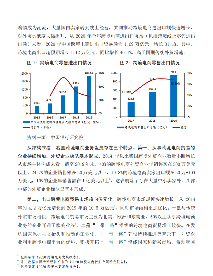中国银行研究院：我国跨境电商的发展特点、金融支持短板与应对策略.pdf 第4页