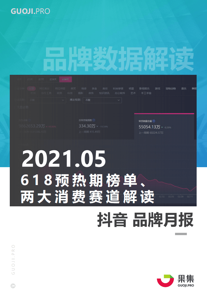 果集：2021年618预热期榜单及两大消费赛道抖音月报.pdf 第1页