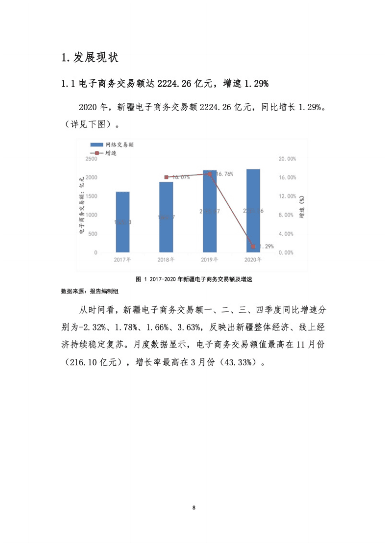 新疆电商课题组：新疆电子商务发展研究报告（2020）.pdf 第8页