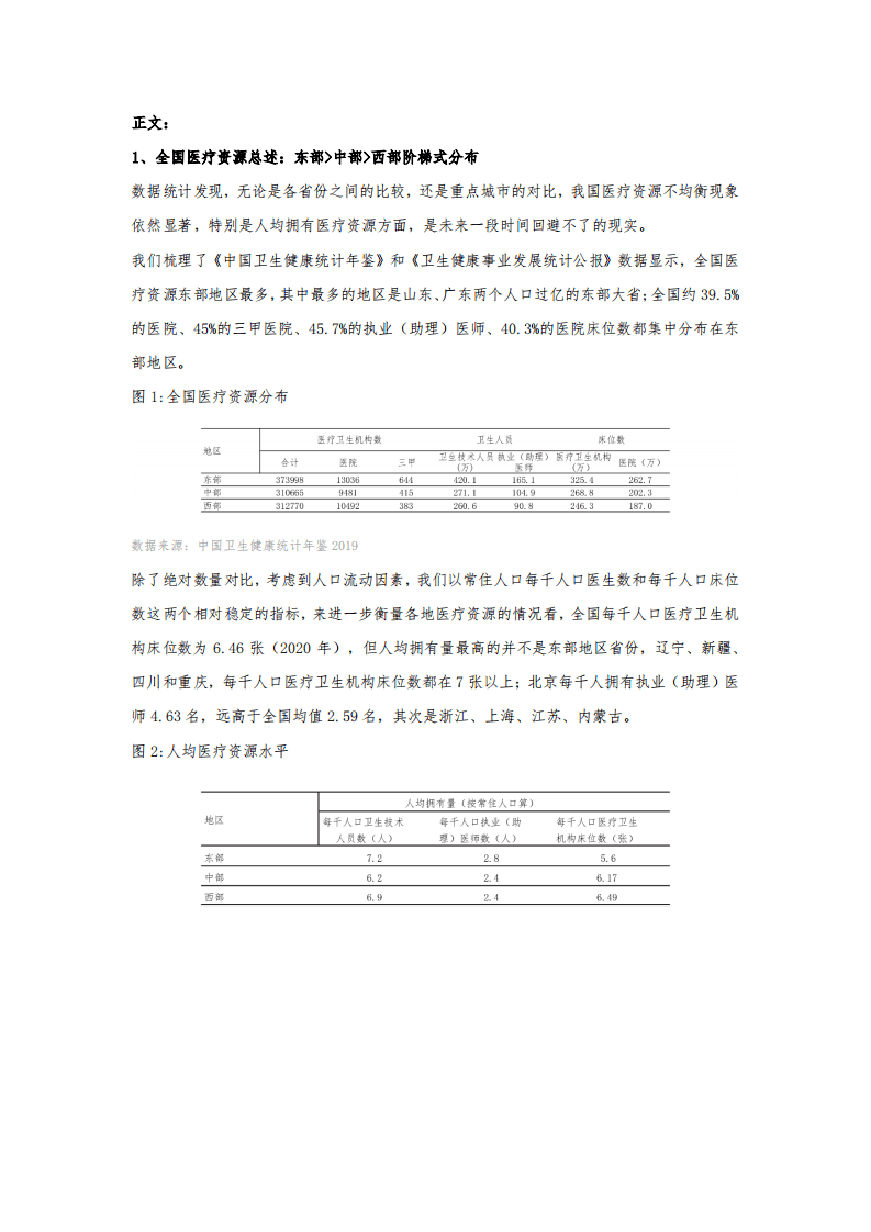 贝壳研究院：买房选择有影响？城市住房&ldquo;医疗资源洼地&rdquo;图鉴 &mdash;分钟城系列专题之医区房.pdf 第3页