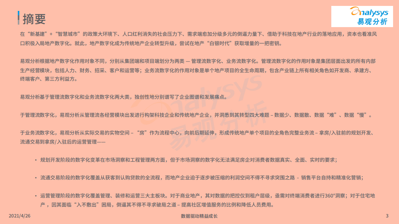 易观智库：中国地产数字化图谱2021.pdf 第3页