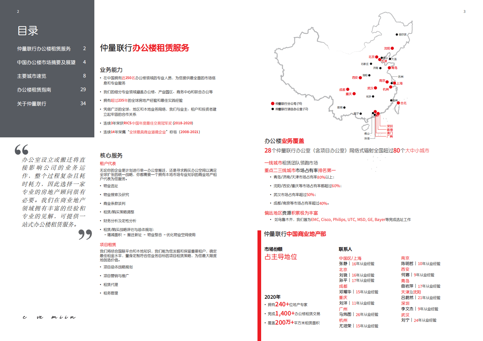 仲量联行：房地产行业-中国办公楼租赁指南.pdf 第2页
