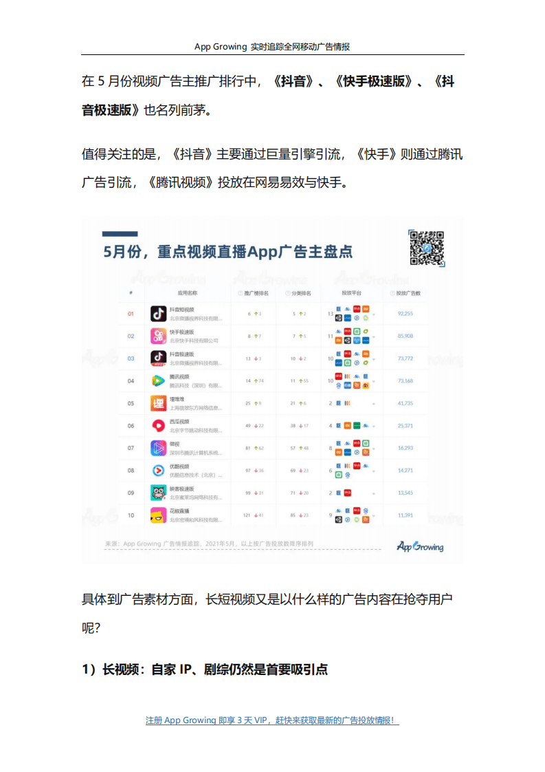 App Growing： 长短视频大战.pdf 第5页