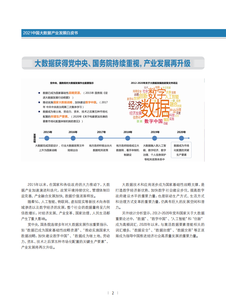 中国大数据产业生态联盟：2021中国大数据产业发展白皮书.pdf 第2页