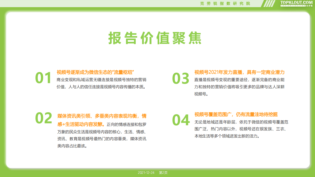 克劳锐：2021微信视频号生态洞察报告.pdf 第2页