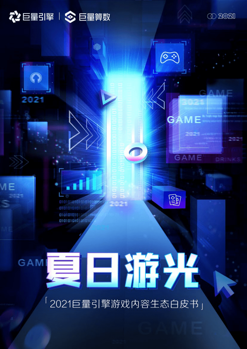 巨量算数：夏日游光-2021巨量引擎游戏内容生态白皮书.pdf 第1页