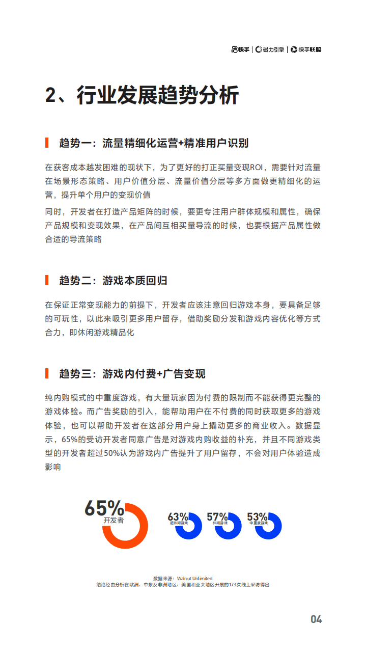 快手联盟：休闲游戏行业变现解决方案.pdf 第5页