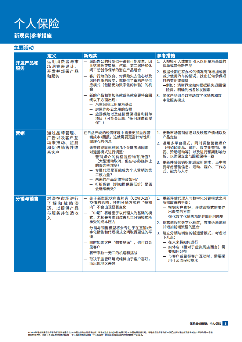 毕马威：保险价值链-个人保险，保险新现实.pdf 第3页