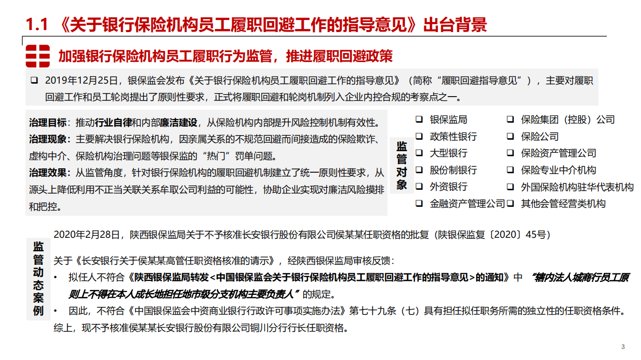 普华永道：《关于银行保险机构员工履职回避工作的指导意见》探究.pdf 第3页