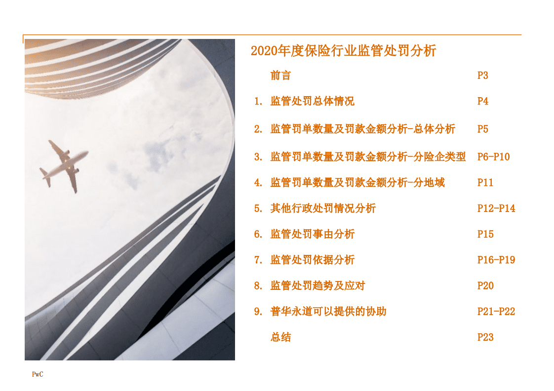 普华永道：2020年度保险行业监管处罚分析.pdf 第2页