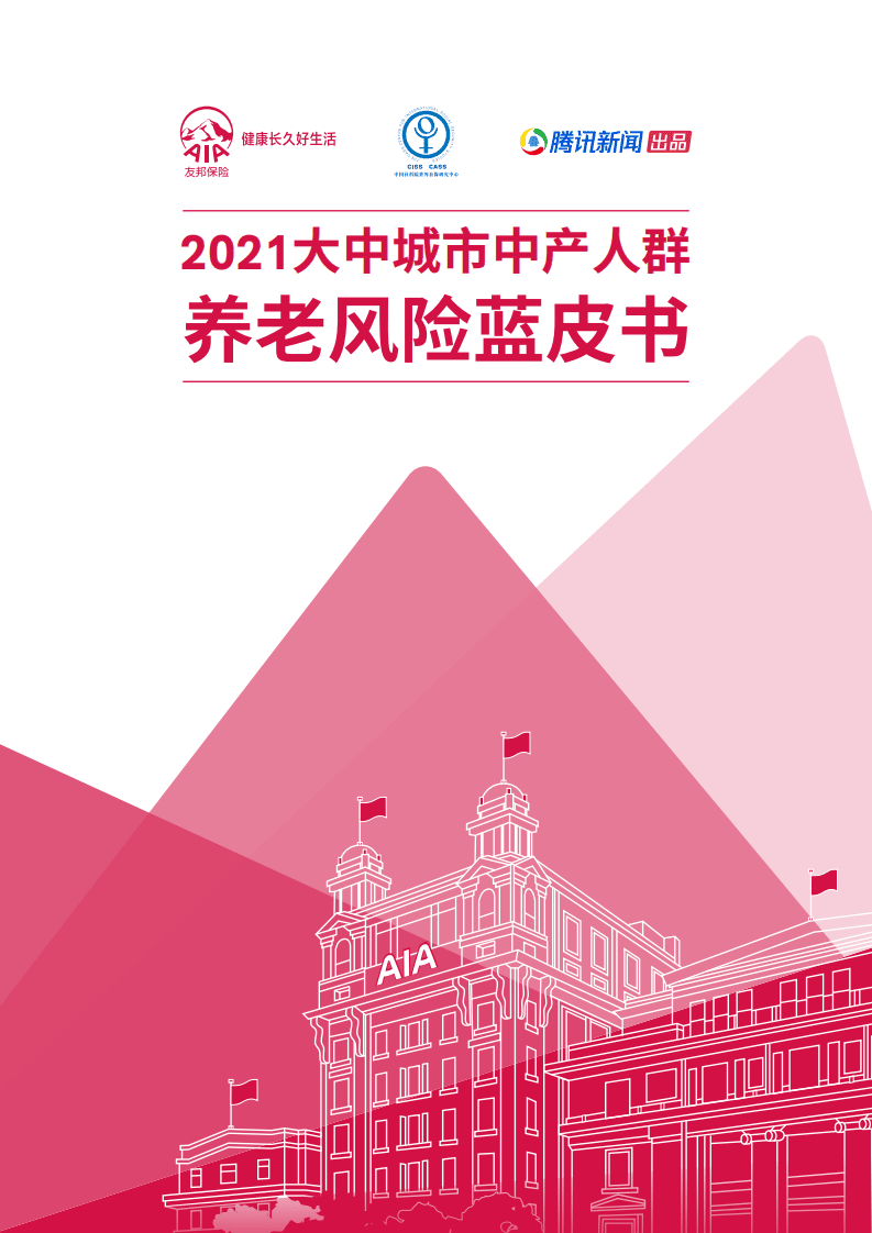 友邦人寿&中国社科院：2021年大中城市中产人群养老风险蓝皮书.pdf 第1页