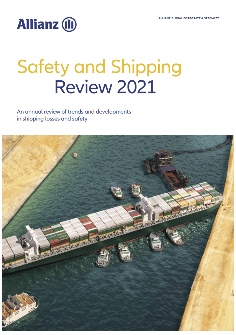 安联保险：2021年度海洋运输风险报告（英文版）.pdf 第1页