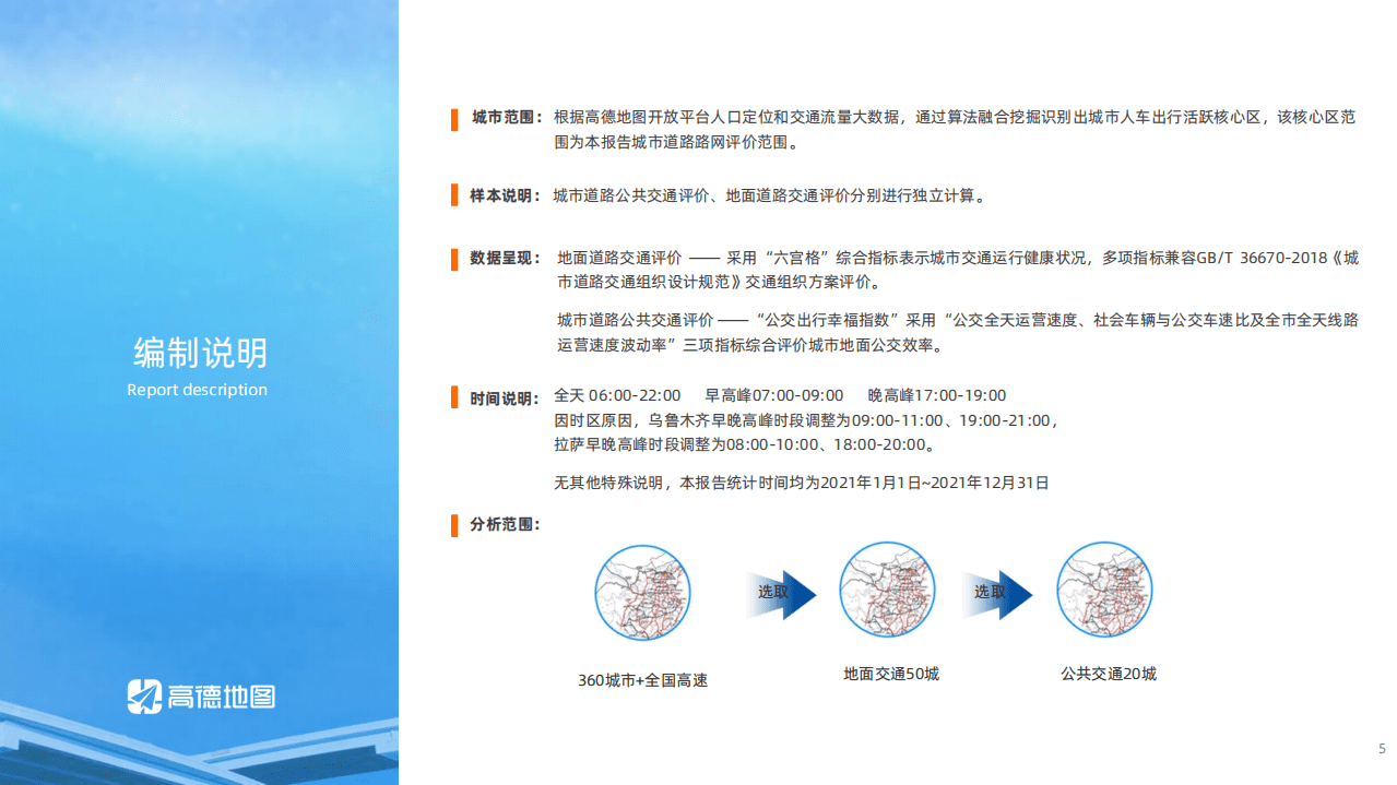 高德地图：2021年度中国主要城市交通分析报告.pdf 第5页