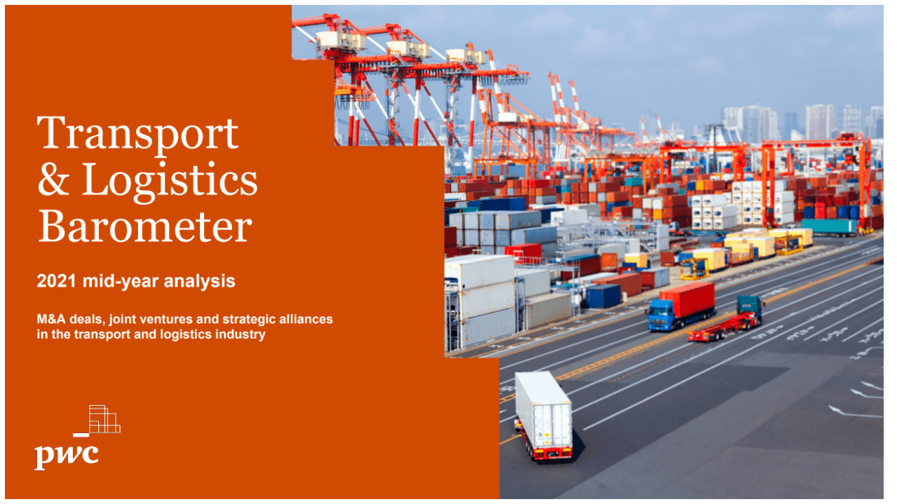 普华永道：2021上半年全球运输与物流业并购交易报告（英文版）.pdf 第1页