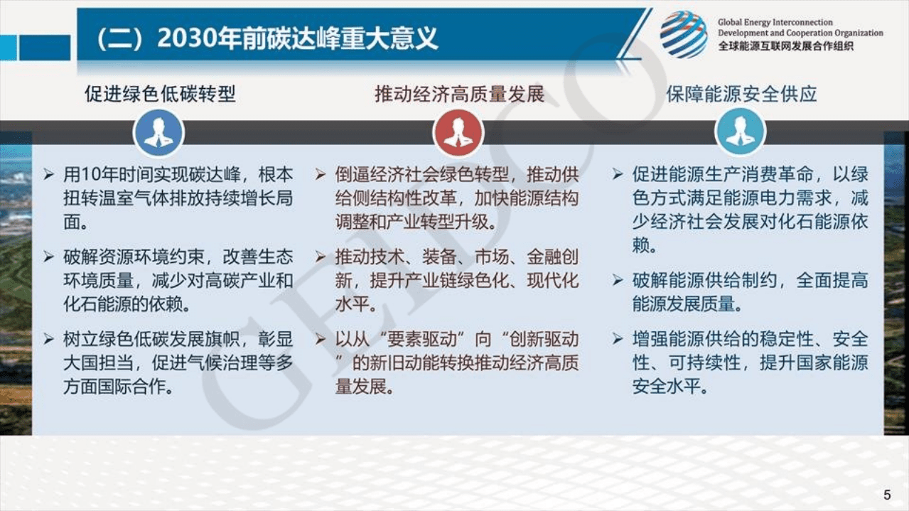 全球能源互联网发展合作组织 ：中国2030年前碳达峰研究报告.pdf 第6页