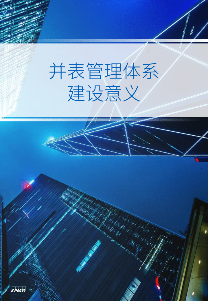 毕马威：金融业并表管理咨询服务.pdf 第6页