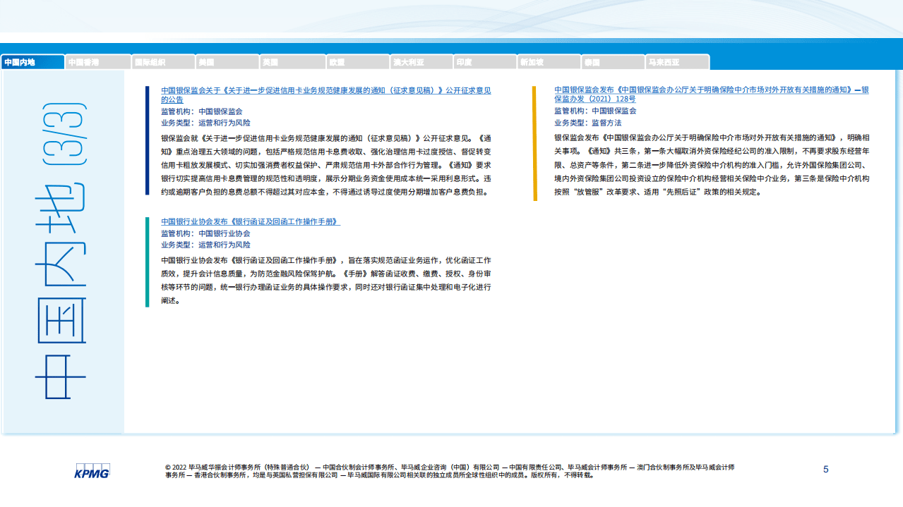 毕马威：全球金融监管动态月刊.pdf 第5页