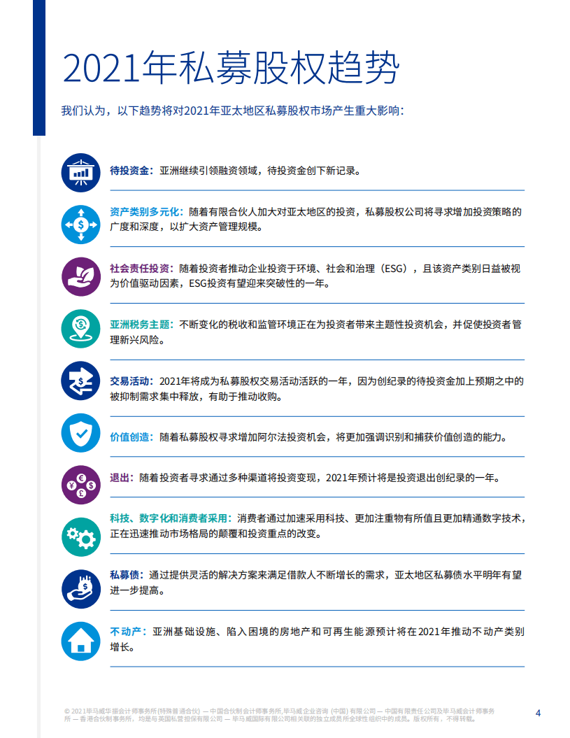 毕马威：私募股权行业2021年趋势展望.pdf 第4页