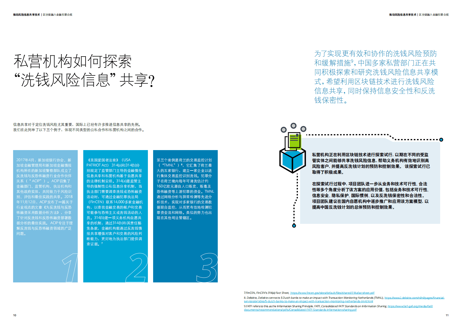德勤：推动风险信息共享技术&mdash;&mdash;区块链融入金融犯罪合规.pdf 第6页