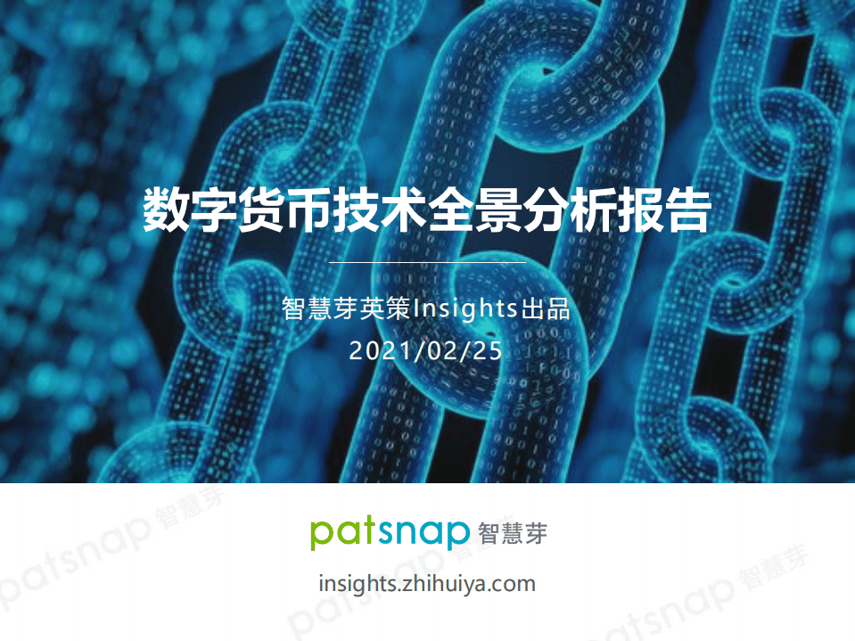 智慧芽：数字货币专利技术全景分析报告.pdf 第1页