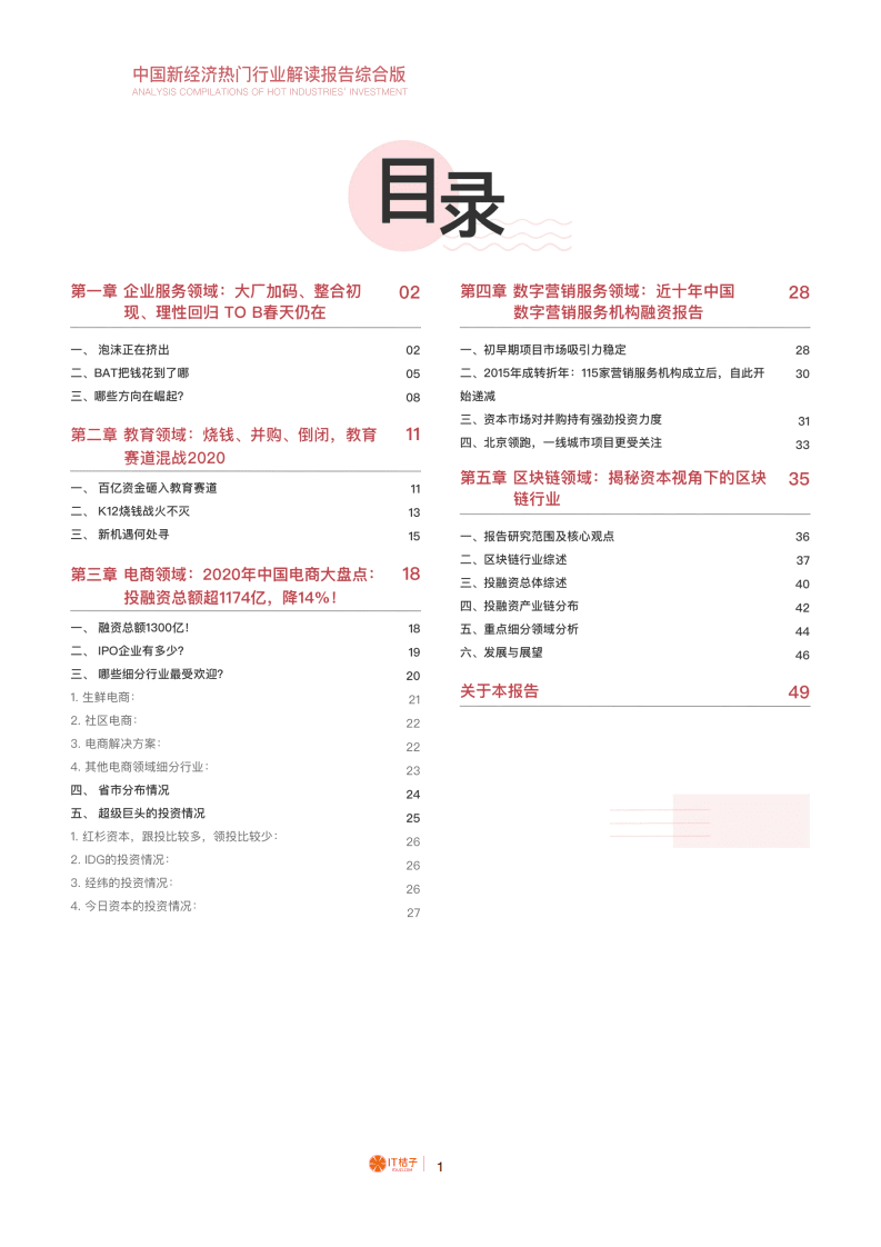 IT桔子：2020-2021年中国新经济热点行业创投分析（合辑）.pdf 第2页