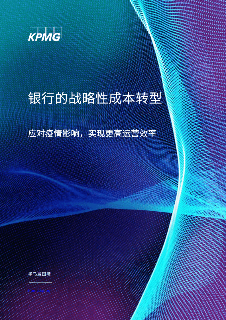 毕马威（KPMG）：银行的战略性成本转型.pdf 第1页