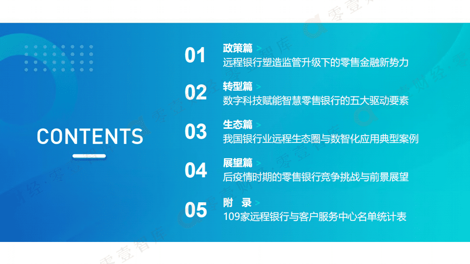 零壹智库：从生态平台到远程银行：零售金融发展报告（2021）.pdf 第5页