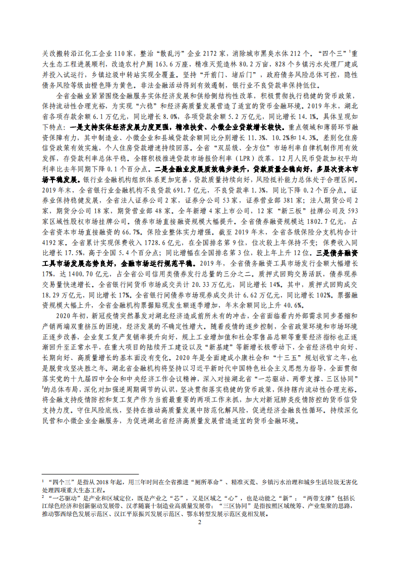 中国人民银行：2020湖北省金融运行报告.pdf 第2页