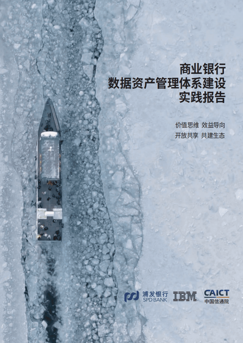 IBM：商业银行数据资产管理体系建设实践报告2021.pdf 第1页