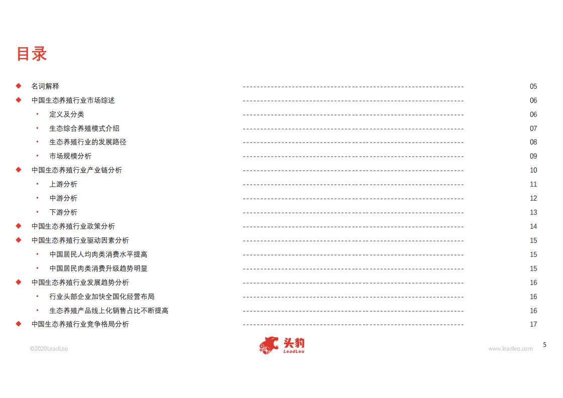 头豹研究院：2020年中国生态养殖行业概览.pdf 第3页