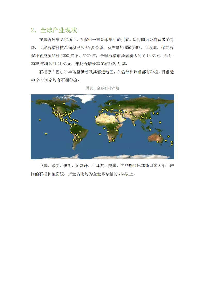 云果&农小蜂：2021年我国石榴产业发展分析简报.pdf 第3页