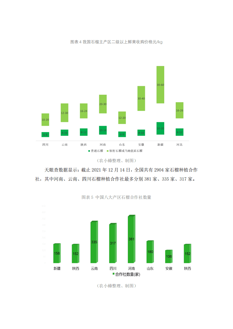 云果&农小蜂：2021年我国石榴产业发展分析简报.pdf 第6页