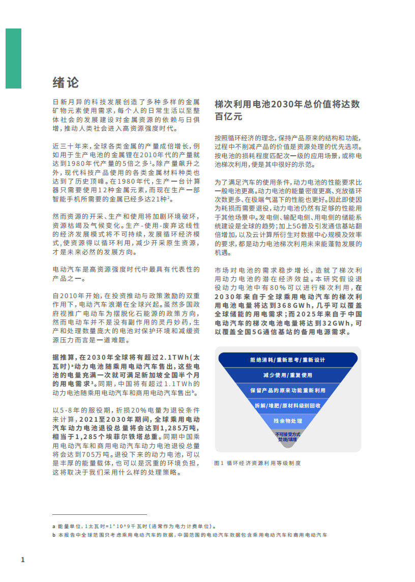 绿色和平：2030年新能源汽车电池循环经济潜力研究报告.pdf 第5页